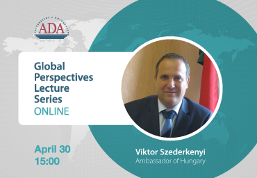 Online "Global Perspectives" with Ambassador of Hungary