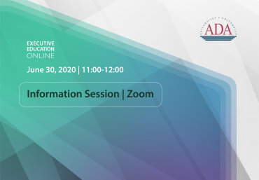 Executive Education Online Information Session via Zoom