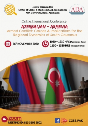 Joint Online International Conference: Azerbaijan-Armenia Armed Conflict: Causes & Implications
