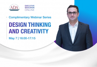 Complimentary Webinar by Executive Education: Design Thinking and Creativity