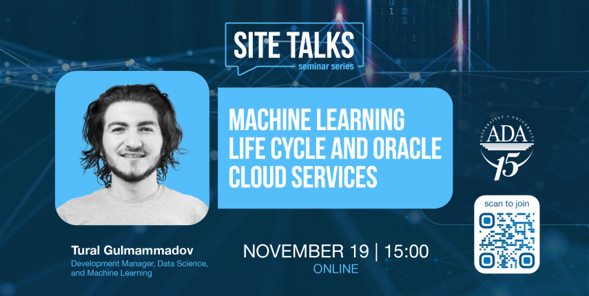 "SITE Talks" seminar: Machine Learning life cycle and Oracle cloud services
