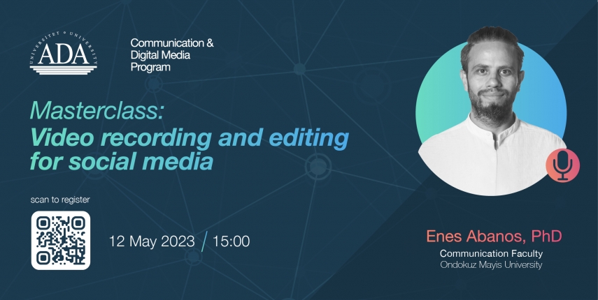 Masterclass: Video recording and editing for social media