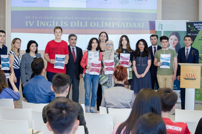 4th English Language for Academic Purposes Olympiad held at ADA University
