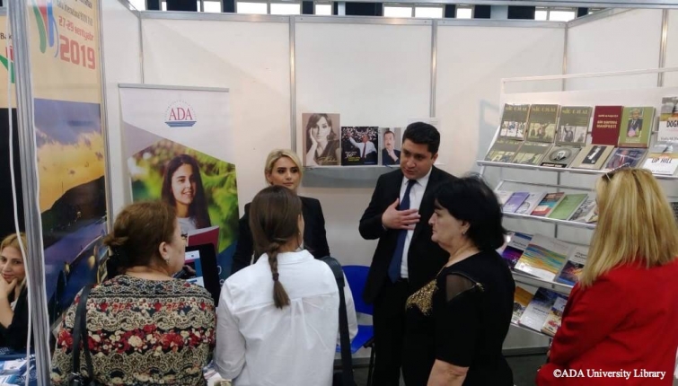 ADA University Library participated in VI Baku International Book Fair