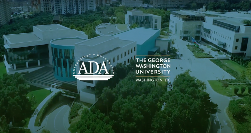 A promotional video of a new program - Master of Science in Computer Science and Data Analytics offered by ADA University and the GW University