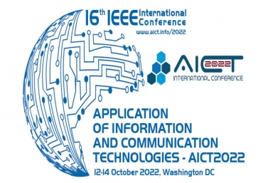 The IEEE 16th International Conference on Application of Information and Communication Technologies will be co-organized by ADA University