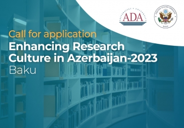 Call For Course Participation in the “Enhancing Research Culture in Azerbaijan” program