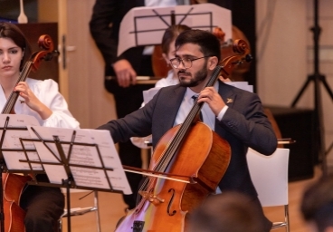 A concert  program by the Cadenza Contemporary Orchestra was performed at ADA University