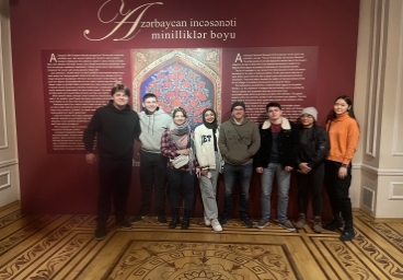 ADA University international students went sightseeing in Baku