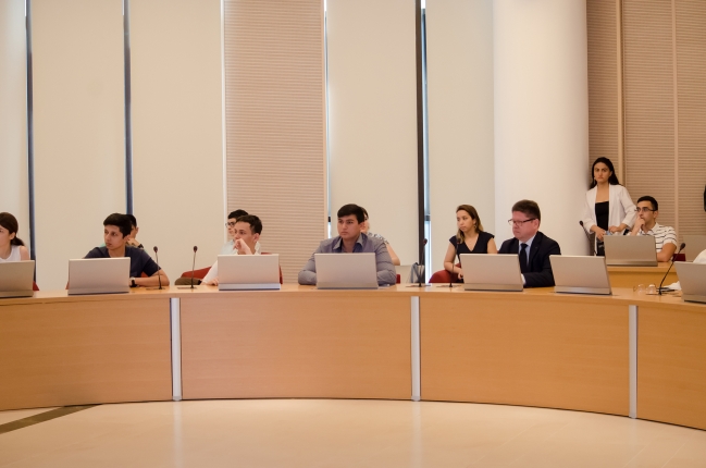 MIKTA Ambassador gave a lecture at ADA University