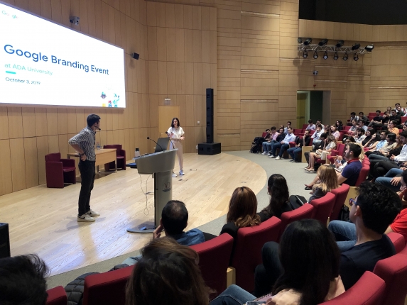 ADA University alumni shared their working experience with recent students