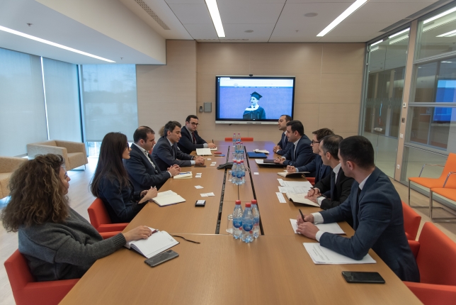 ADA University hosted a delegation of ''AzerGold'