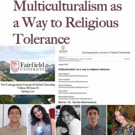 Fairfield University, USA published article authored by ADA University students