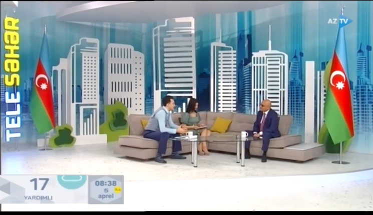 ADA Universitetinin müəllimi "Telesəhər" verilişində