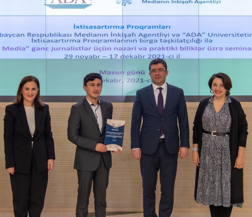 ADA University's Executive Education successfully completed 'New Media' Seminar series