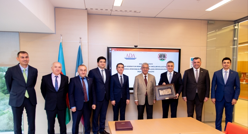 Memorandum of Cooperation  was signed between ADA University and Azerbaijani Bar Association