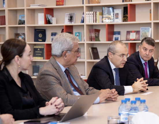 Luiss Guido Carli on a visit to ADA University within Italy-Azerbaijan University