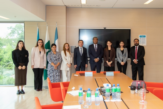 ADA University signed a Document of Understanding (DoU) with National University of Sciences and Technology, Islamabad, Pakistan