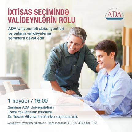 "İxtisas seçimində valideynlərin rolu"