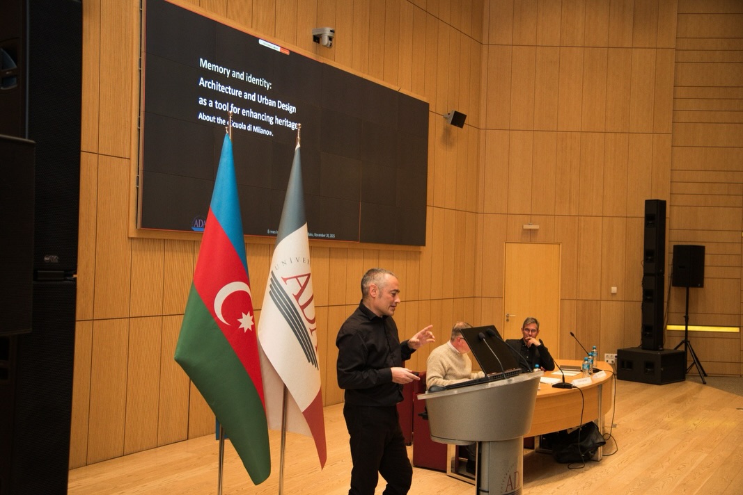 ADA University’s Newly Established Faculty of Design and Architecture Hosts Seminar Series within Urban Awareness Campaign