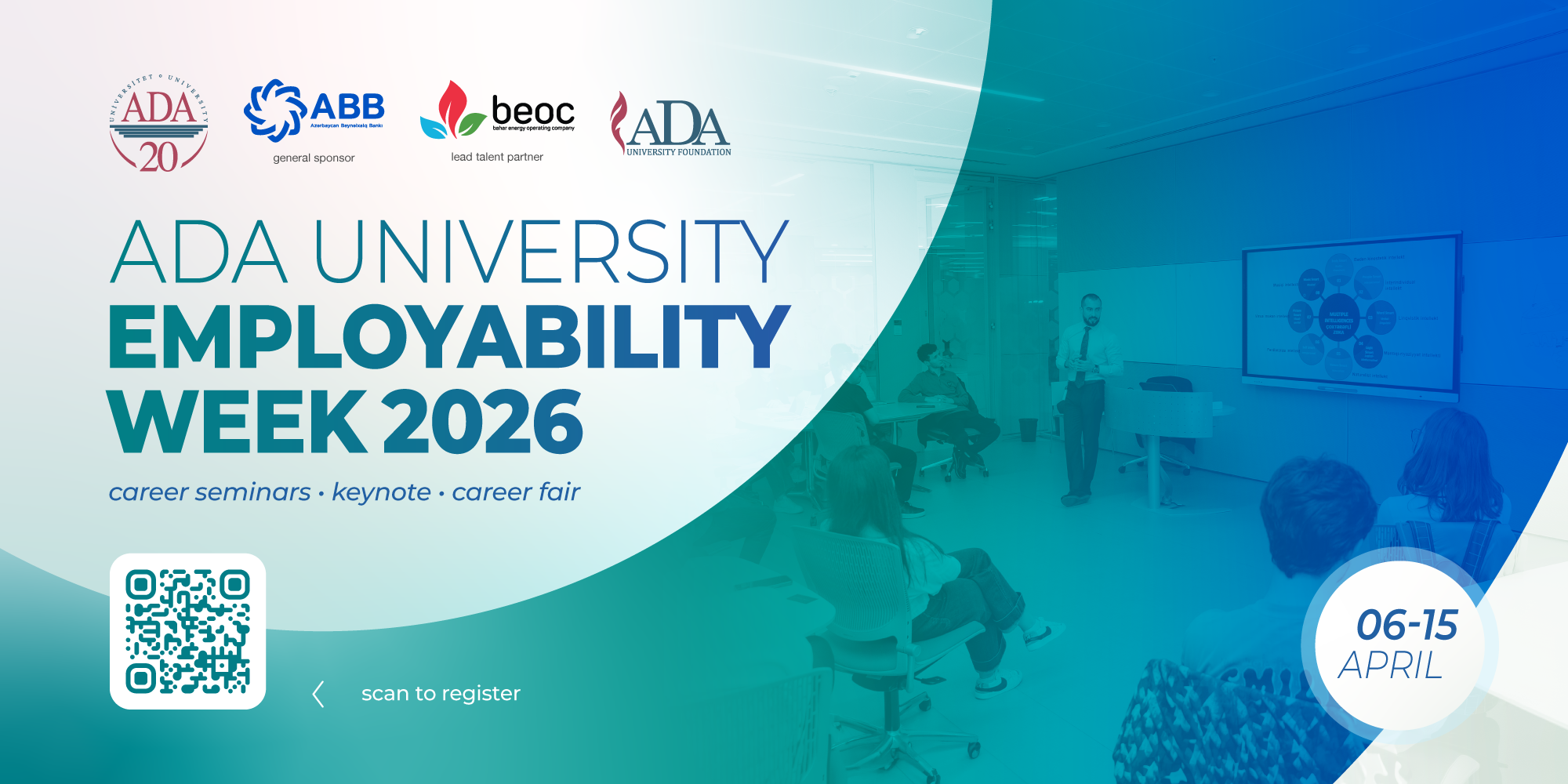 ADA University announces Employability Week 2026